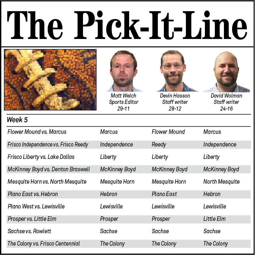 Pick It Line Week 5